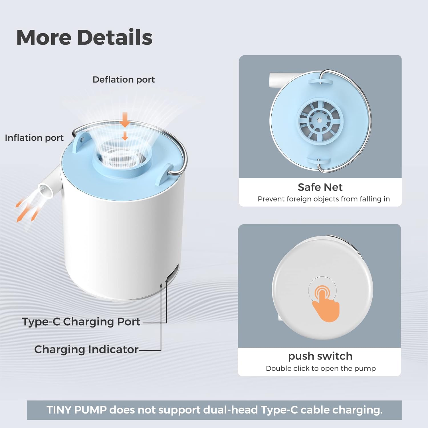 3-i-1 Tiny Larntern Pump