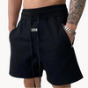 Løse Bomulls Casual Shorts For Menn