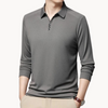 Myk Langermet Pullover Polo For Menn