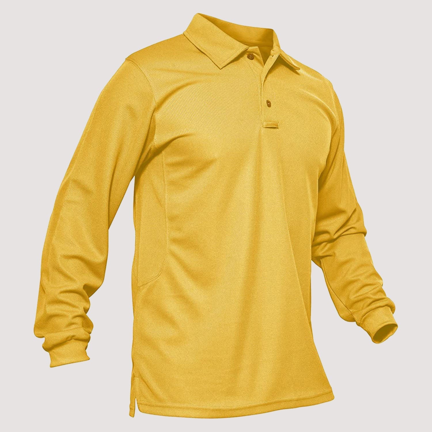 Hurtigtørkende Pustende Langermet Polo Shirt