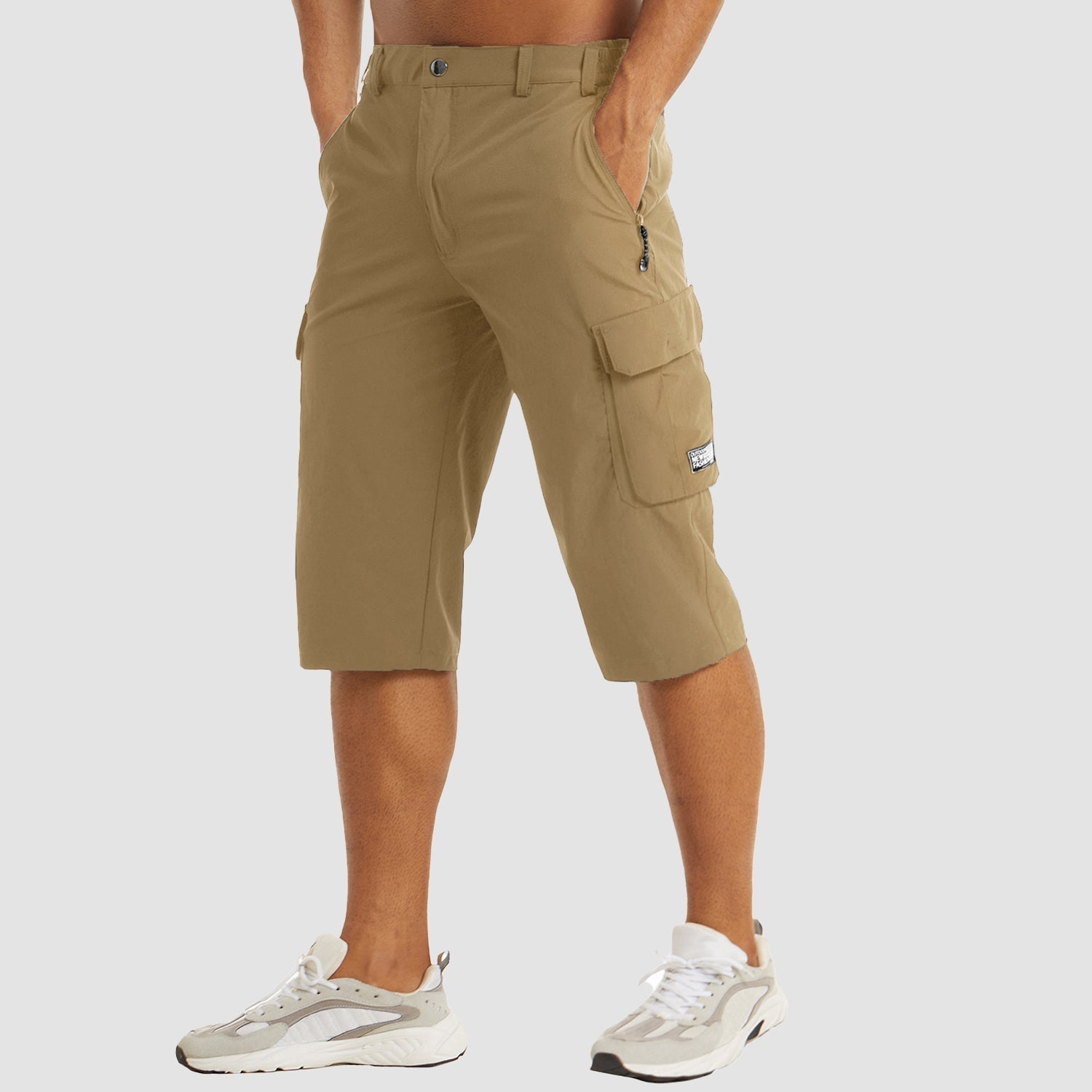 Schnelltørkende Herre Cargo Shorts