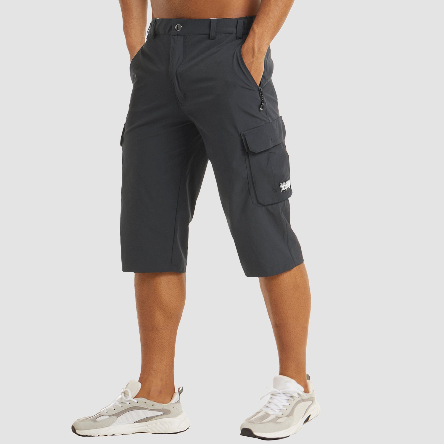 Schnelltørkende Herre Cargo Shorts