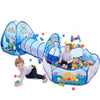 Bærbar Lekeplass for Barn-Baby Activity Toys-Norskova-Blå-Norskova