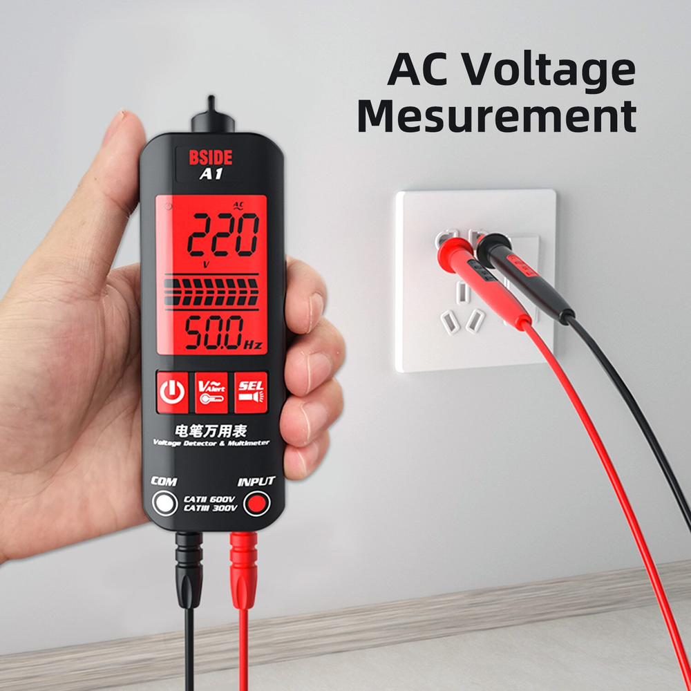 Canava - A1 Helautomatisk Anti-brann Intelligent Digitalt Multimeter-Norskova-Norskova