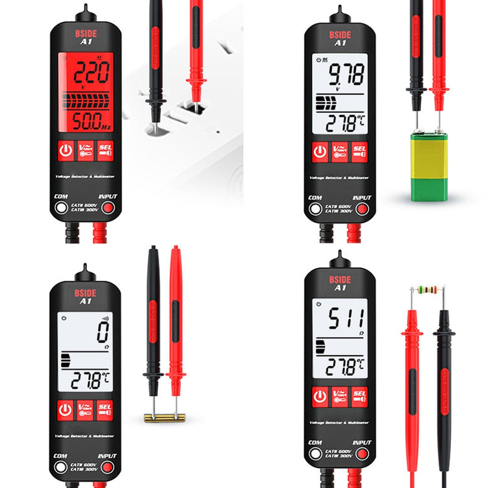 Canava - A1 Helautomatisk Anti-brann Intelligent Digitalt Multimeter-Norskova-Norskova