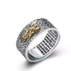 CODE | Feng-Shui Ring-Norskova-Gold Dragon Black justerbar-Norskova