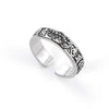 CODE | Feng-Shui Ring-Norskova-Thin Silver Dragon Open-Norskova