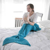 Koselig havfrue hale teppe-Blanket-Norskova-Lake Blue-Baby-Norskova