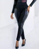 Ladies Streetwear Casual Long Skinny-fashion-Norskova-Svart-S-Norskova