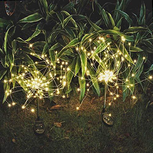 Led soldrevet fyrverkeri-Garden Decor-Norskova-Varm hvit-Norskova