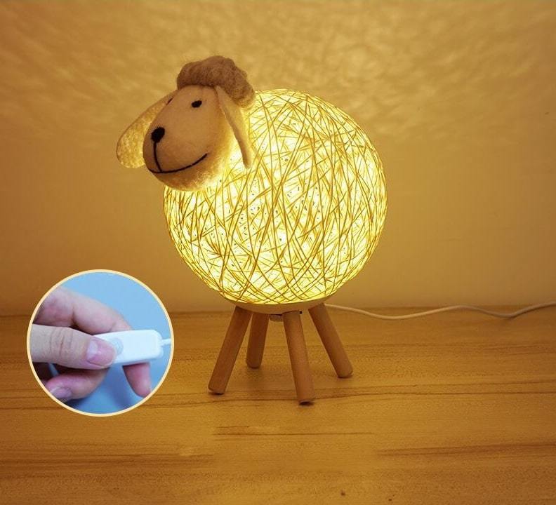 Leon The Sheep Night Light-Home Decor-Norskova-Norskova