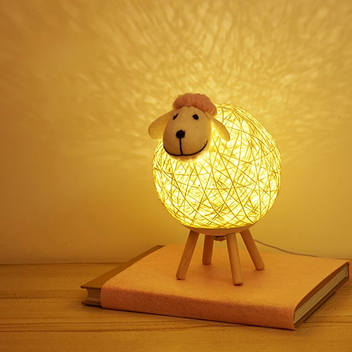 Leon The Sheep Night Light-Home Decor-Norskova-Norskova