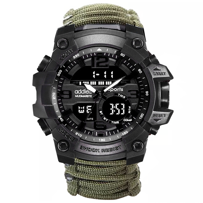 Live Rough Tactical Watch-Watch-Norskova-Army grønn-Norskova