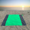 Mr Beach - Ultimate Beach Sand-Free Mat-Kunst en entertainment-Norskova-Grønn-200x210cm-Norskova