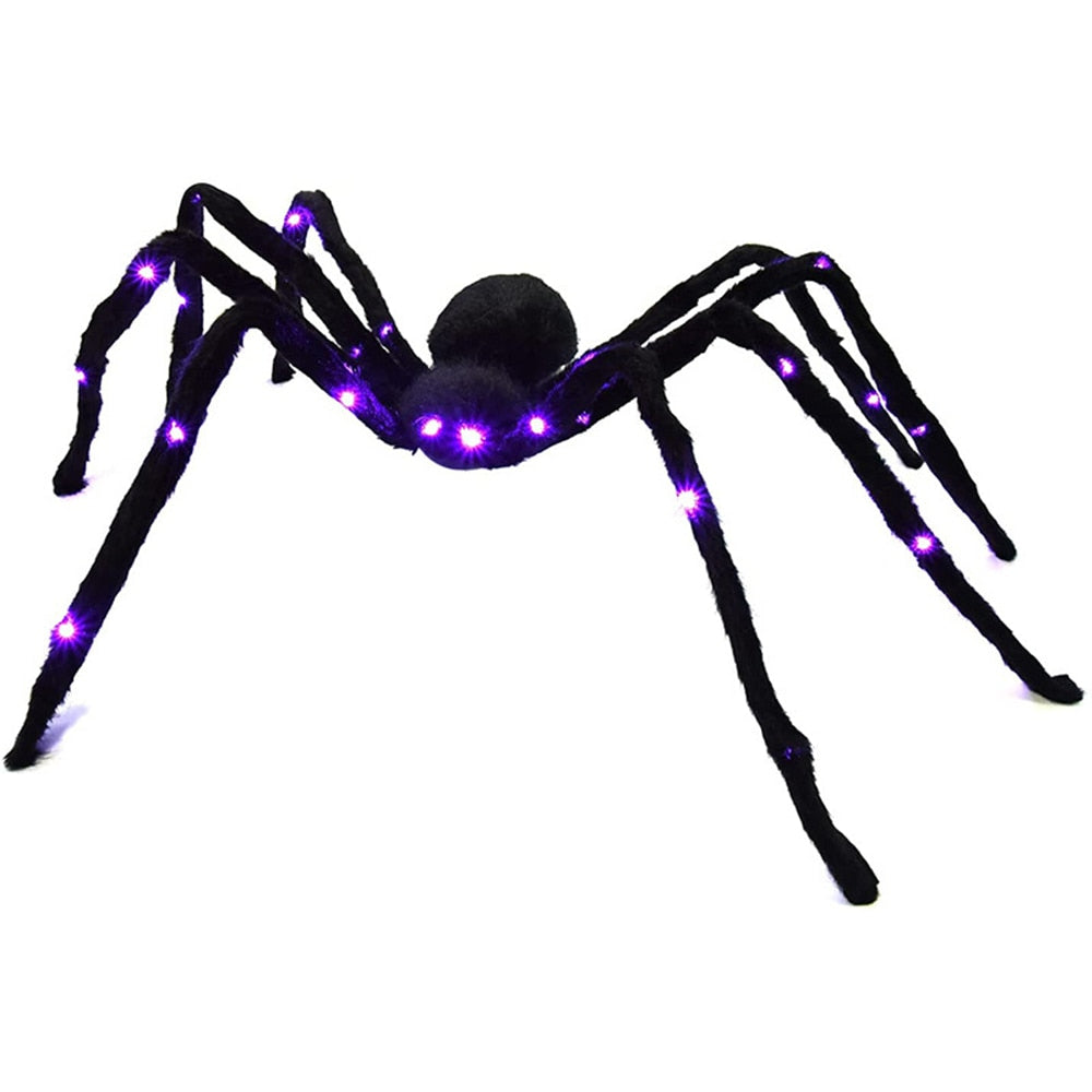 Scary Spidey - Goliath LED Edderkopper Halloween Dekorasjon-Norskova-1 stk-Norskova