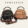 Justerbar Multifunksjonell Lær Crossbody-veske