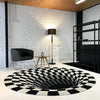 Vortex Illusion Rug | 3D teppe-Norskova-40x60cm-Norskova