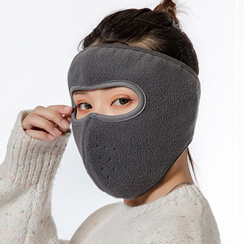 Warmy - Vinter Fleece Maske-Norskova-Grå-Norskova