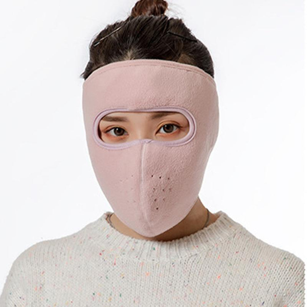 Warmy - Vinter Fleece Maske-Norskova-Rosa-Norskova