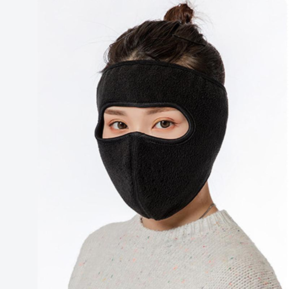 Warmy - Vinter Fleece Maske-Norskova-Svart-Norskova